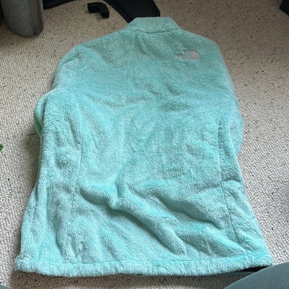 Genuine North Face Osito Jacket in Aqua - Picture 3 of 3